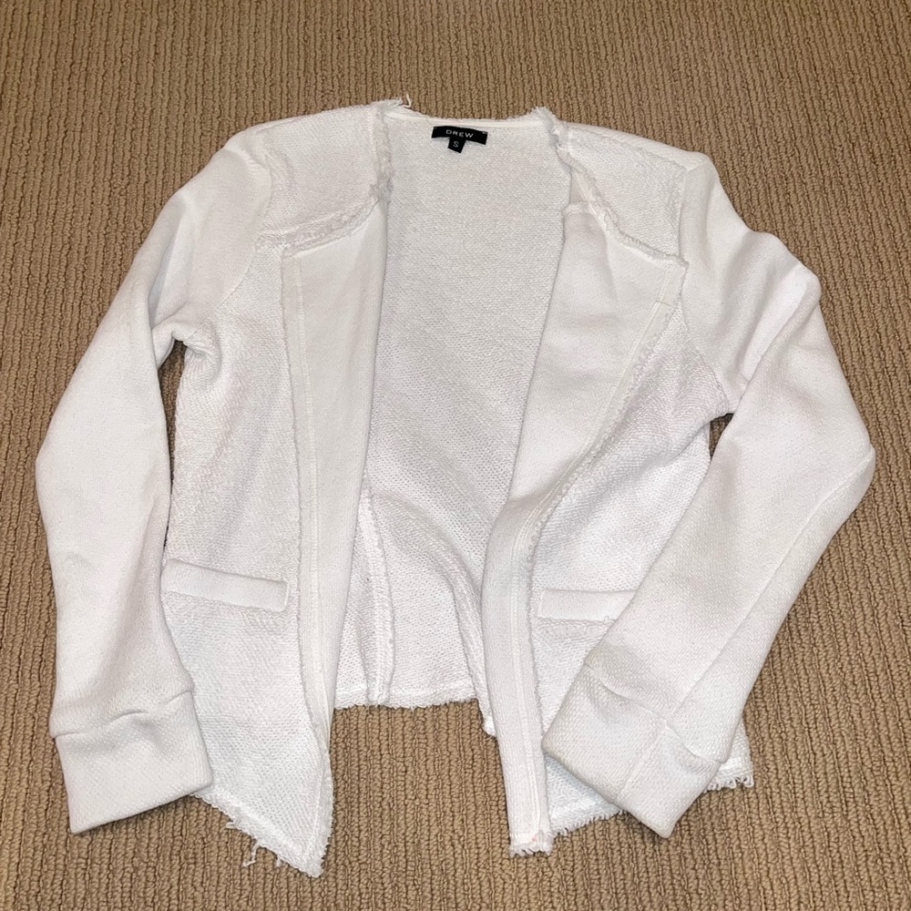 Drew Terry White Blazer